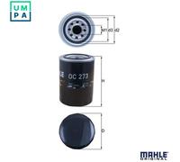 MAHLE OC 273 Oil filter