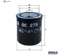 Oil filter Spin-on Filter OC 275 KNECHT for VW TOYOTA MITSUBISHI MAZDA FORD