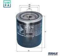 MAHLE OC 278 Oil Filter