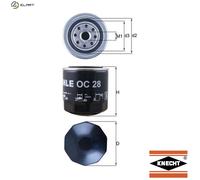 Oil Filter OC28 Mahle 021115351A 1109C0 0500185 1498022 5000185 72003739 Quality