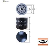 Oil Filter fits UAZ PATRIOT 2.7 2004 on ZMZ-409.10 Mahle Top Quality Guaranteed
