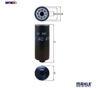 MAHLE ORIGINAL OC 281 Oil filter