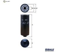 MAHLE ORIGINAL OC 281 Oil filter