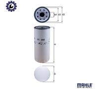 OIL FILTER OC 282 FOR KTA50 50.3L 16cyl TD 101 FD/D10B320/D10B360 9.6L 6cyl