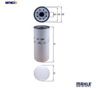 Oil Filter OC282 Mahle C3313283 61259040 700703332 73124135 74322701 79817883