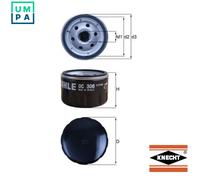 KNECHT OC 306 Oil Filter for BMW,BMW MOTORCYCLES,FIAT,RENAULT,TOYOTA