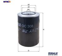 MAHLE OC 308 Oil filter