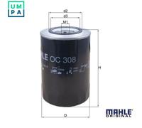 OIL FILTER OC 308 FOR 4.107/108 1.8L 4.99 1.6L 4cyl 6.354 5.8L 6cyl