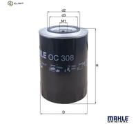 MAHLE OC 308 Oil filter