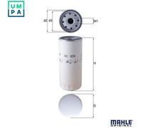 MAHLE OC 370 Oil filter