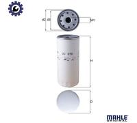 MAHLE OC 370 Oil filter