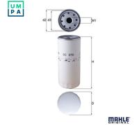 MAHLE OC 370 Oil filter