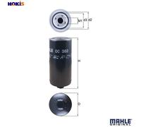 OIL FILTER OC 382 FOR DAF 65/CF IVECO DKXE1160 DKTD1160 DKA1160 DKT1160 11.6L MK