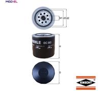 MAHLE OC 383 Oil filter