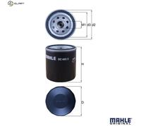 MAHLE Oil Filter - OC4053