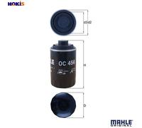 MAHLE Oil Filter - OC456