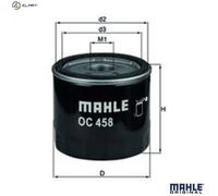 MAHLE OC 458 Oil Filter