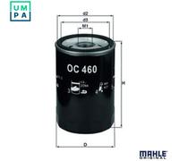 MAHLE OC 460 Oil Filter