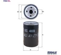MAHLE OC 469 Oil filter