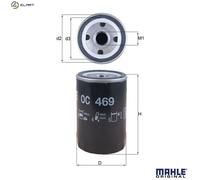 MAHLE OC 469 Oil filter