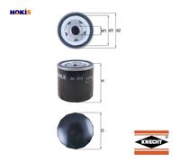 MAHLE Oil Filter - OC473