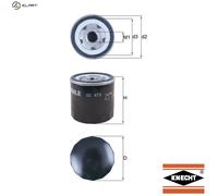 MAHLE OC 473 Oil filter
