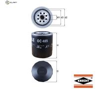 Oil Filter fits AUDI S4 B5 2.7 97 to 01 Mahle 078115561 078115561D 078115561H