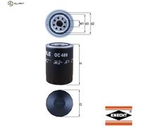 OIL FILTER OC 486 FOR SANTANA PEUGEOT BOXER/Van/Bus/Platform/Chassis FIAT