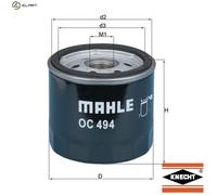OIL FILTER OC 494 FOR FIAT STILO/VAN/Multi/Wagon 192 B3.000 1.6L 4cyl STILO