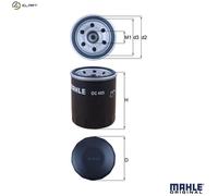 Oil Filter OC495 Mahle 0001802810 MR984204 A0001802810