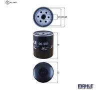 MAHLE OC 501 Oil Filter