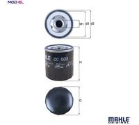 MAHLE OC 503 Oil filter