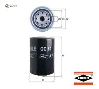 OIL FILTER OC 51 FOR VW SANTANA PANEL/II/Box/Body/MPV VAN/AGON/III/Bus/CADDY 80