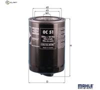 MAHLE OC 51 OF Oil filter