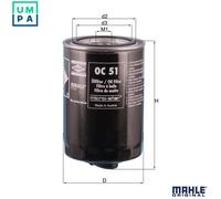 MAHLE OC 51 OF Oil filter