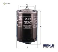 OIL FILTER OC 51 OF FOR VW PANEL/II/Box/Body/MPV VAN/CADDY/AGON/III/Van/Bus 1.7L