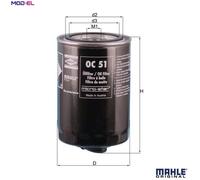 MAHLE OC 51 OF Oil filter