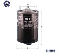 MAHLE OC 51 OF Oil filter