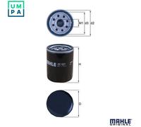 MAHLE OC 521 Oil filter
