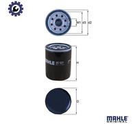 MAHLE OC 521 Oil filter