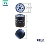 MAHLE Oil Filter - OC535