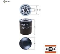 MAHLE OC 540 Oil Filter