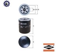 MAHLE OC 540 Oil Filter