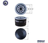 OIL FILTER OC 570 FOR FIAT DUCATO/Bus/Van/Platform/Chassis IVECO DAILY/VI/LINE