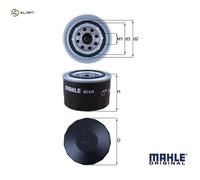 OIL FILTER OC 570 FOR PEUGEOT FIAT DUCATO/Bus/Van/Platform/Chassis IVECO 2.3L