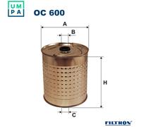 FILTRON OC 600 Oil filter