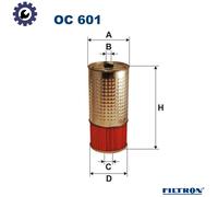 OIL FILTER OC 601 FOR MERCEDES-BENZ T2/LN1/Dump/Truck/Platform/Chassis/Van T1