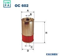 Fits FILTRON OC 602 OIL FILTER.DB 124D,201D UK Stock