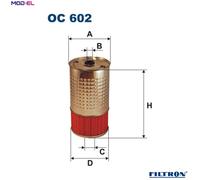 Fits FILTRON OC 602 OIL FILTER.DB 124D,201D UK Stock