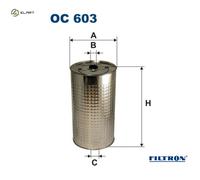 OIL FILTER OC 603 FOR MERCEDES-BENZ T2/L/Platform/Chassis/Van 5.7L 6cyl T2L Van
